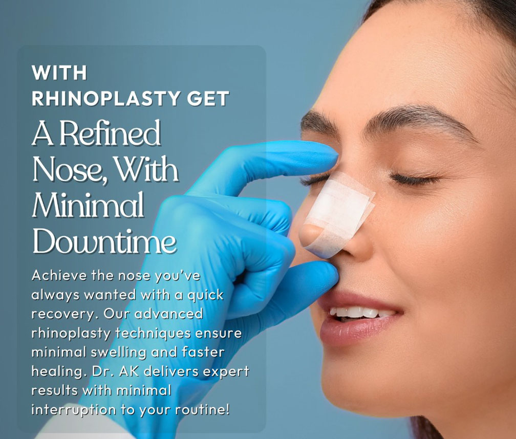 Expert cosmetic surgeon in Islamabad performing Rhinoplasty