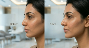chin augmentation before and after chin augmentation before and after
